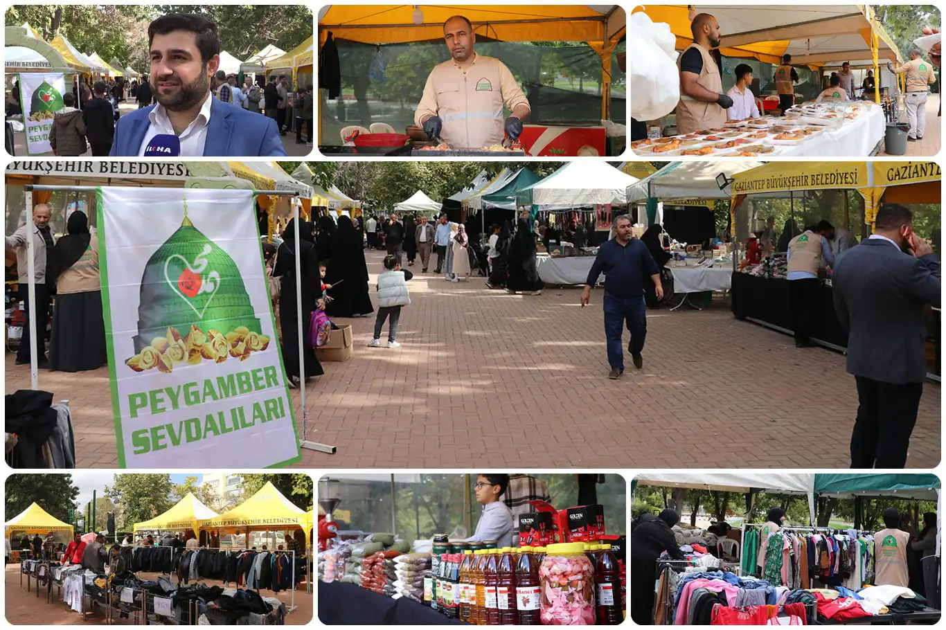 Gaziantep Peygamber Sevdalıları hayır kermesiyle gönüllere dokunuyor