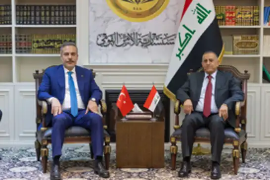 Dışişleri Bakanı Fidan, Irak Ulusal Güvenlik Müsteşarı Abbudi ile görüştü