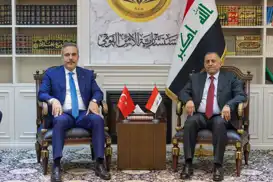 Dışişleri Bakanı Fidan, Irak Ulusal Güvenlik Müsteşarı Abbudi ile görüştü