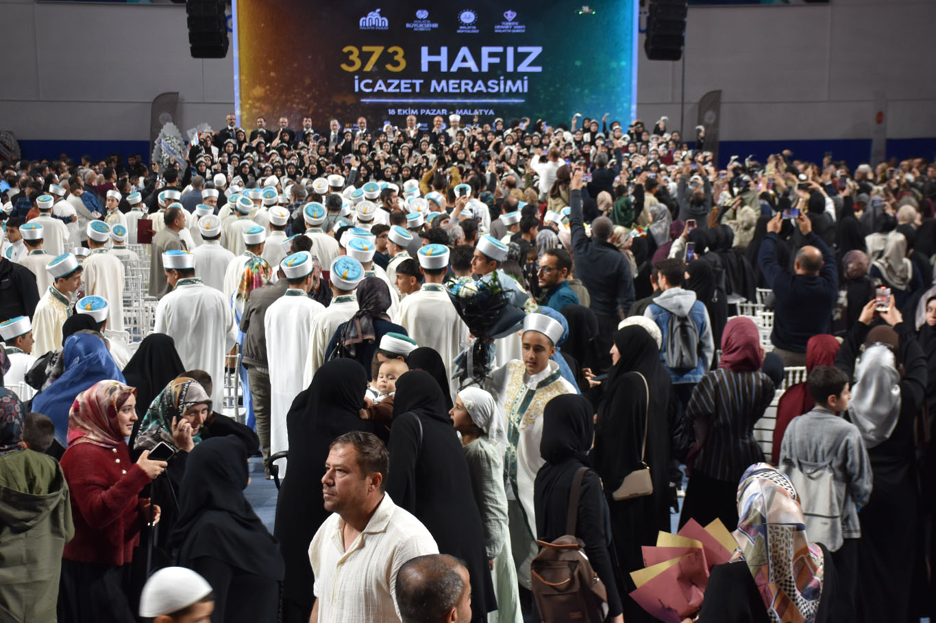 Malatya'da 373 hafız için icazet merasimi düzenlendi