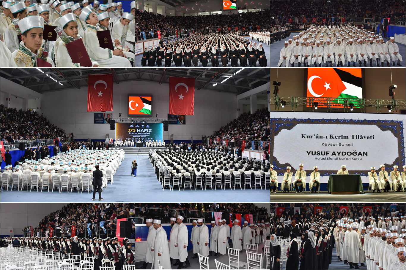 Malatya'da 373 hafız için icazet merasimi düzenlendi