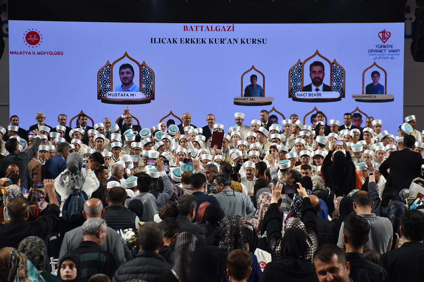 Malatya'da 373 hafız için icazet merasimi düzenlendi
