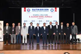 Eğitim Bir-Sen İstanbul 4 No'lu Şube Başkanı Duran güven tazeledi