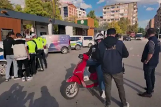 Elazığ'da motosiklet denetimi: 63 sürücüye 1 milyon 311 bin lira ceza