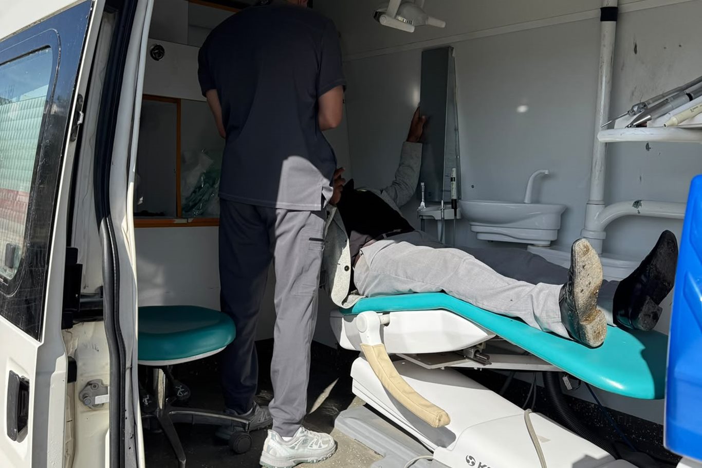 Siirt’te mobil diş sağlığı hizmeti Tuzkuyusu Köyü’ne ulaştı