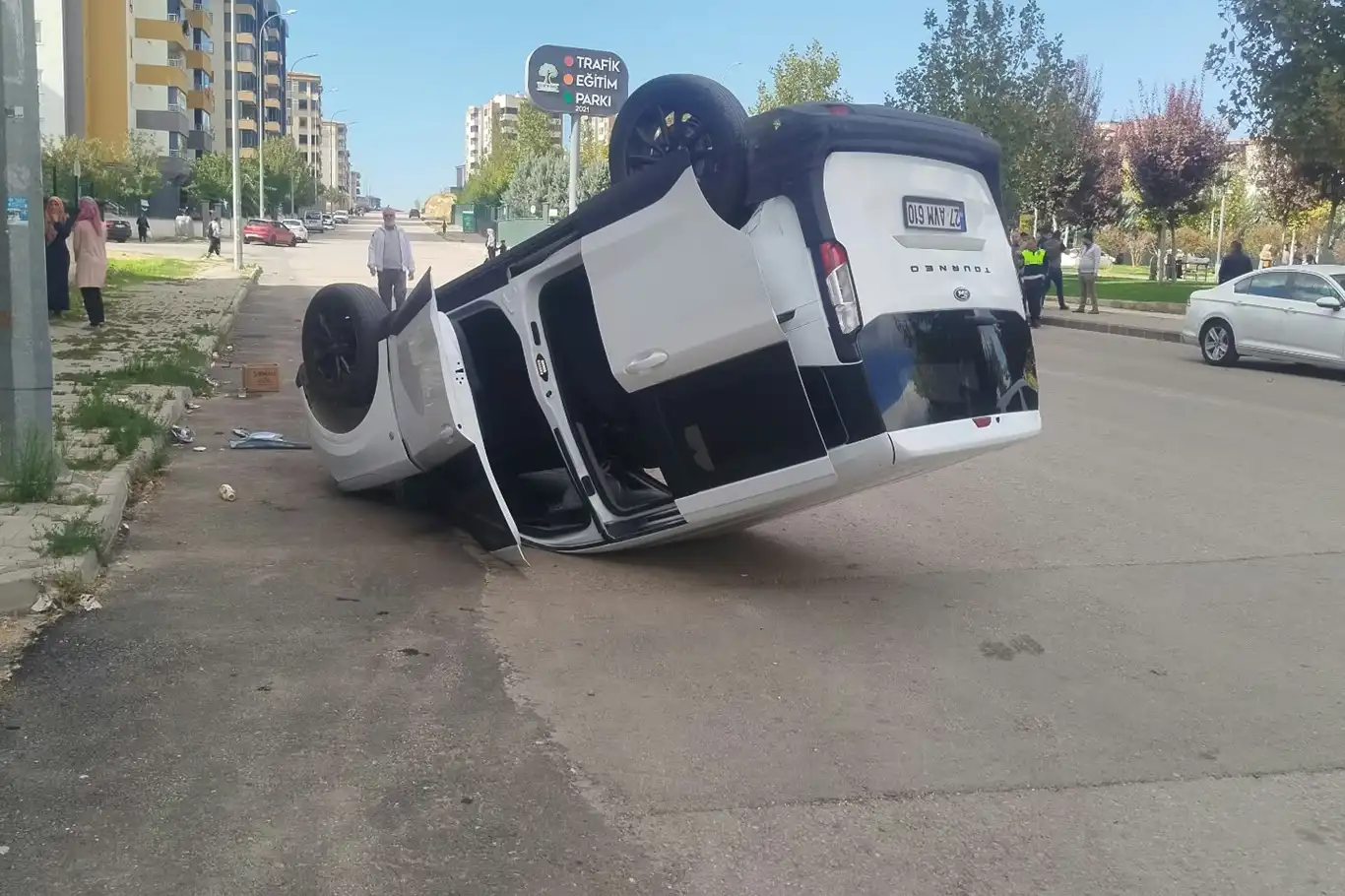 Gaziantep'te iki araç çarpıştı: Bir yaralı