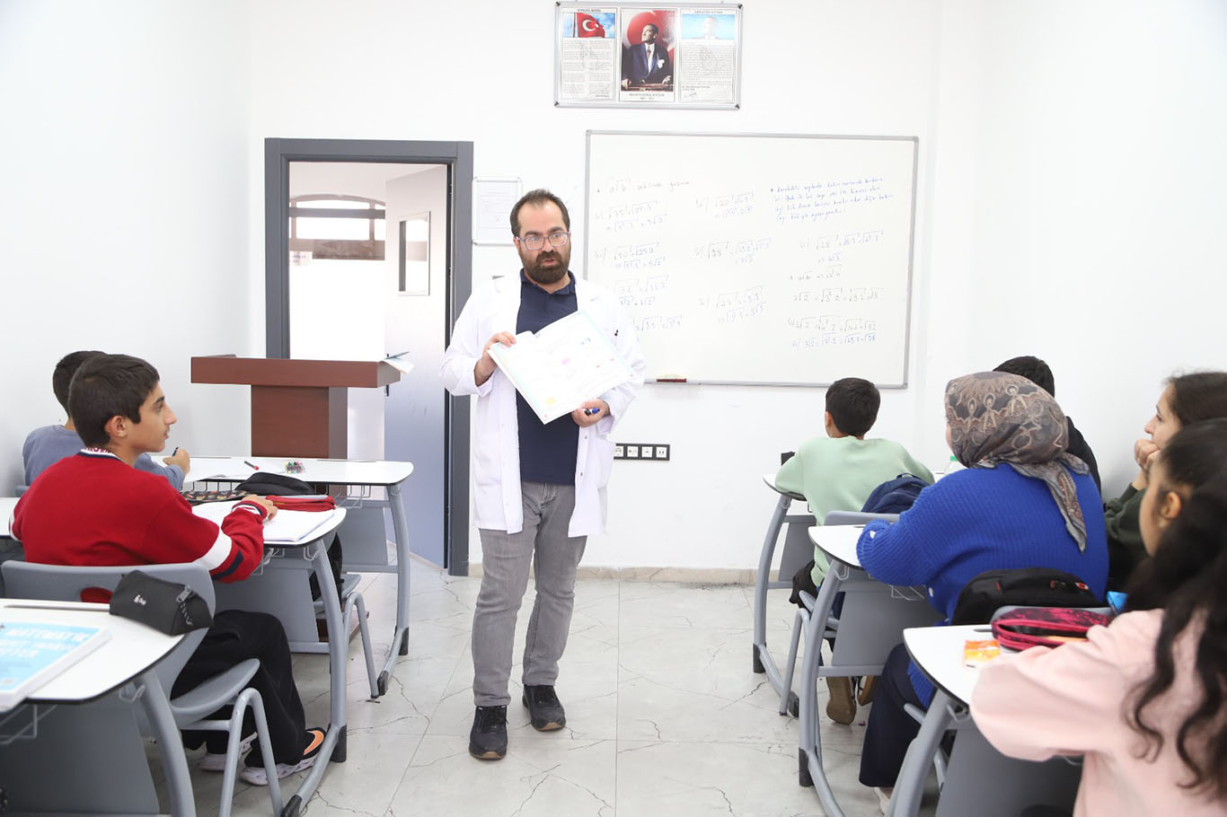 Battalgazi Belediyesinden 450 öğrenciye ücretsiz eğitim desteği
