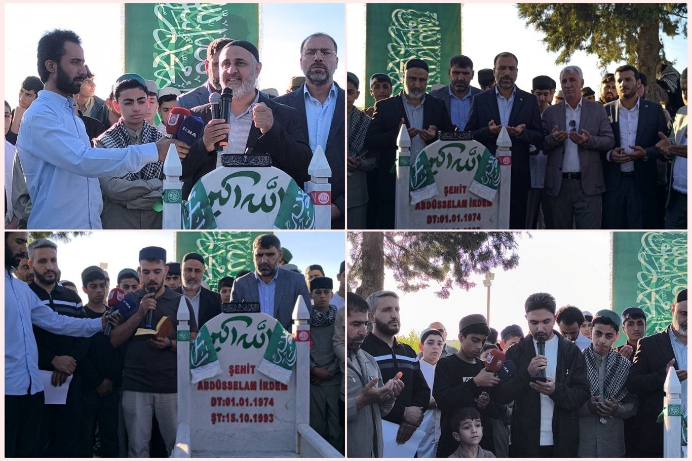 Şehit Abdusselam İrdem, kabri başında anıldı