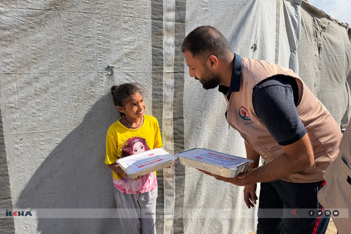 Orphans Foundation continues hot meal aid for needy families in Gaza