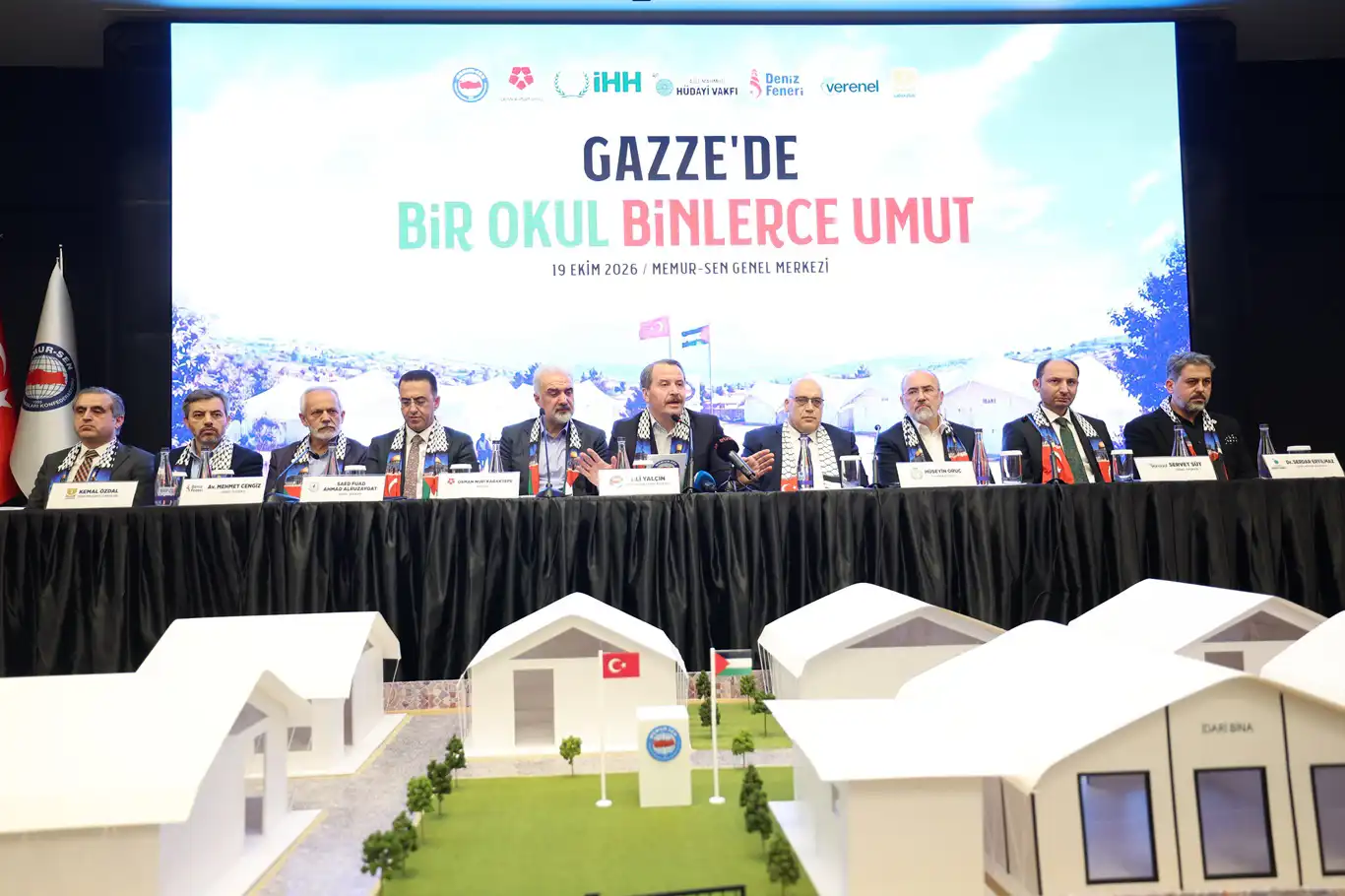 “Gazze’de Bir Okul Binlerce Umut”  projesinin tanıtımı gerçekleştirildi