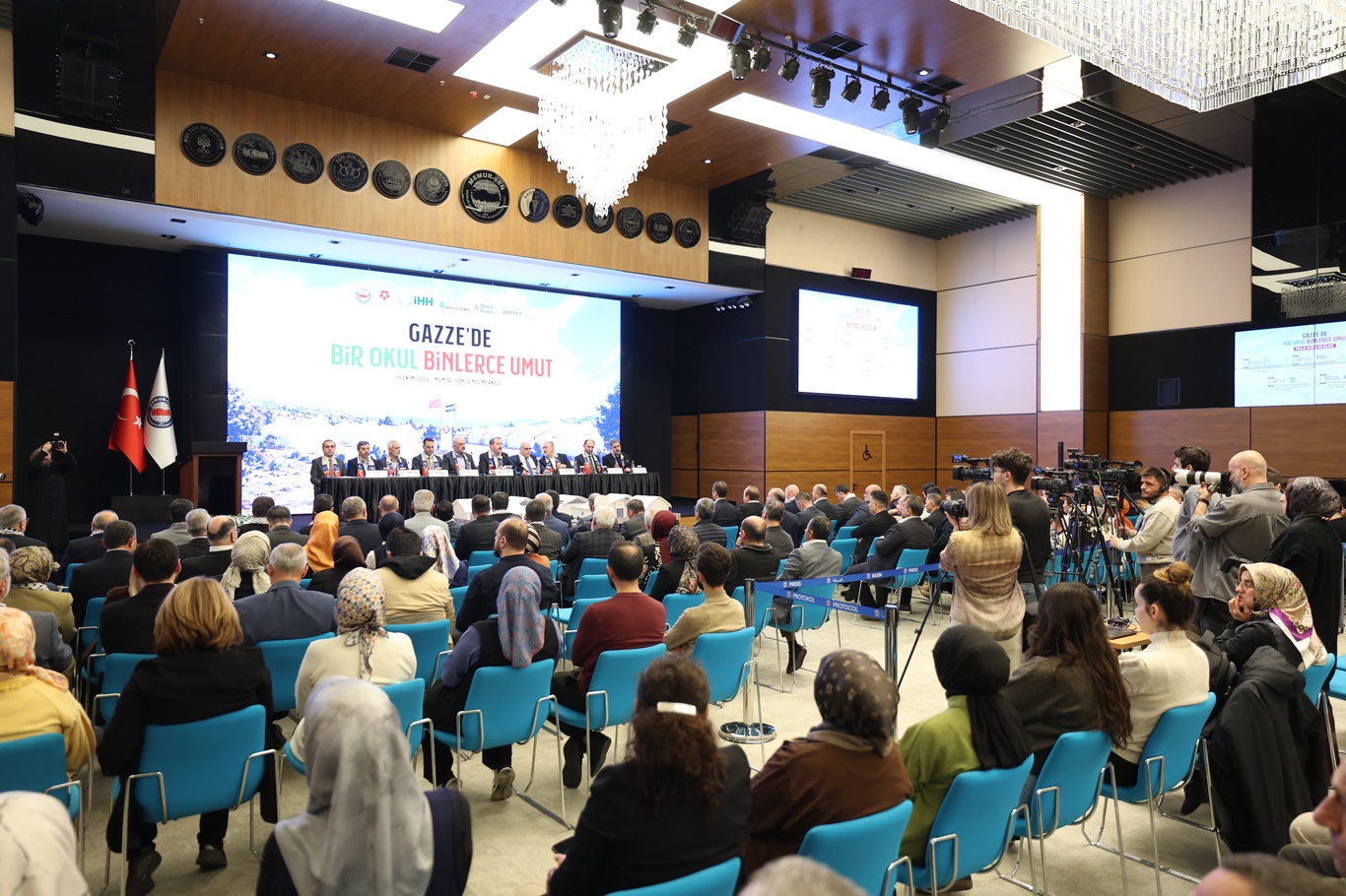 “Gazze’de Bir Okul Binlerce Umut”  projesinin tanıtımı gerçekleştirildi
