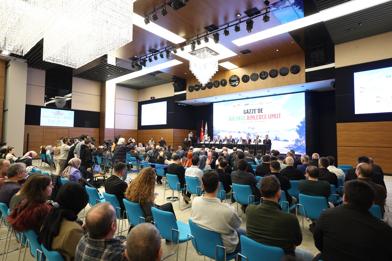 “Gazze’de Bir Okul Binlerce Umut”  projesinin tanıtımı gerçekleştirildi