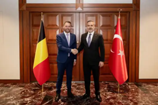 Turkish Foreign Minister Fidan meets Belgian counterpart in Brussels