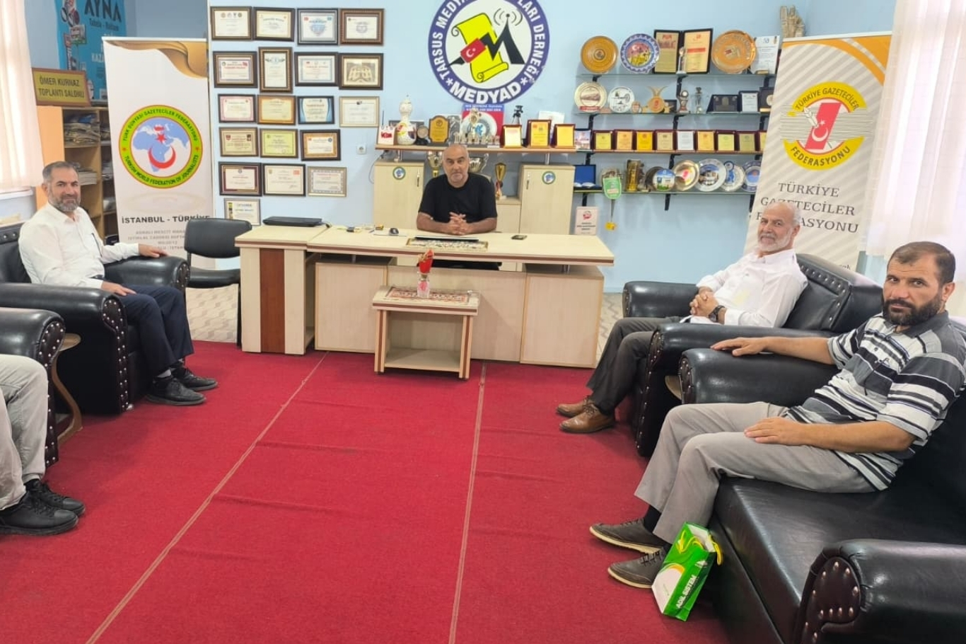 HÜDA PAR Tarsus'tan MEDYAD'a ziyaret