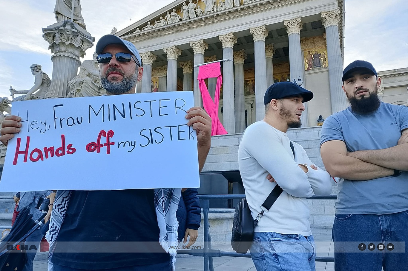 Thousands protest Austria’s headscarf ban for Muslim girls in Vienna