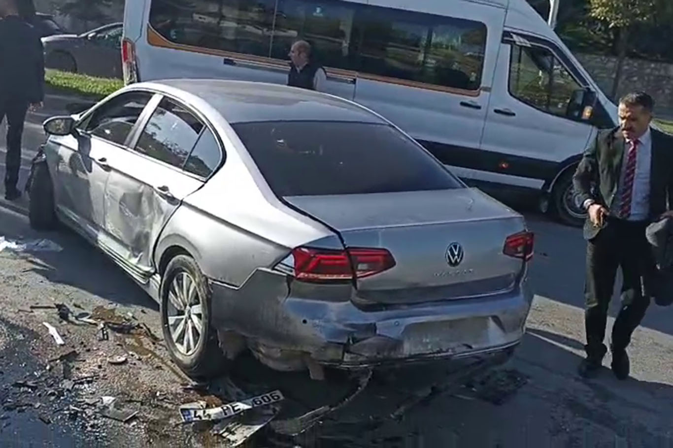 Malatya'da zincirleme kaza: 3 yaralı