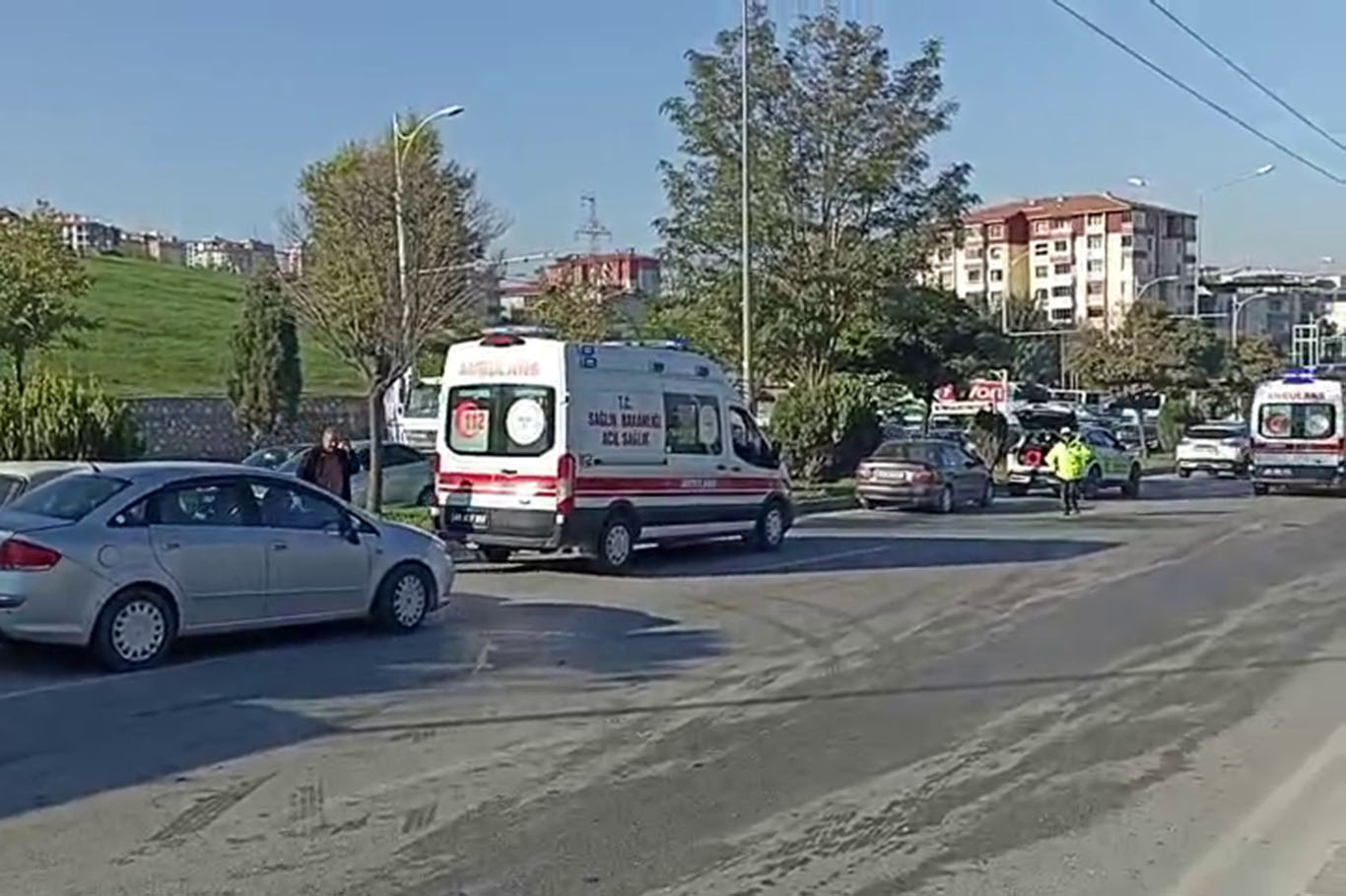 Malatya'da zincirleme kaza: 3 yaralı