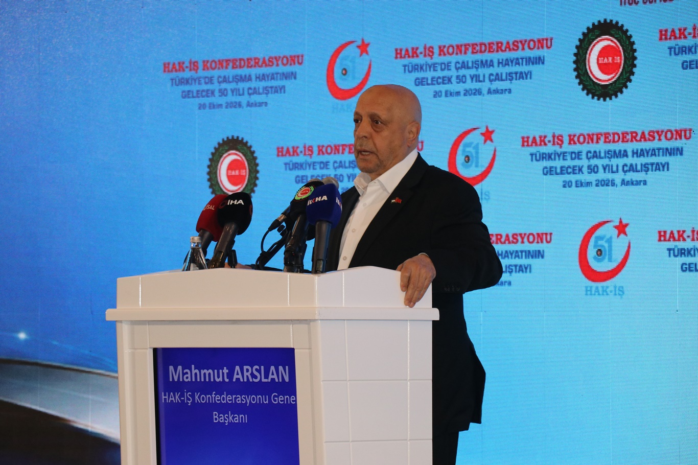 Mahmut Arslan - HAK-İŞ Konfederasyonu Genel Başkanı 