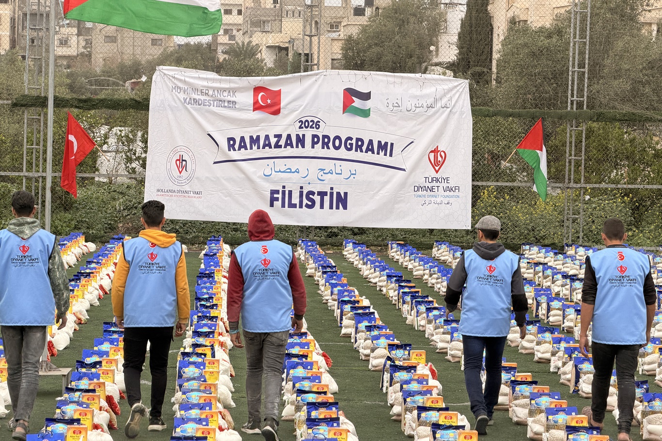 TDV’nin Filistinlilere yönelik yardımları 66,4 milyon doları aştı
