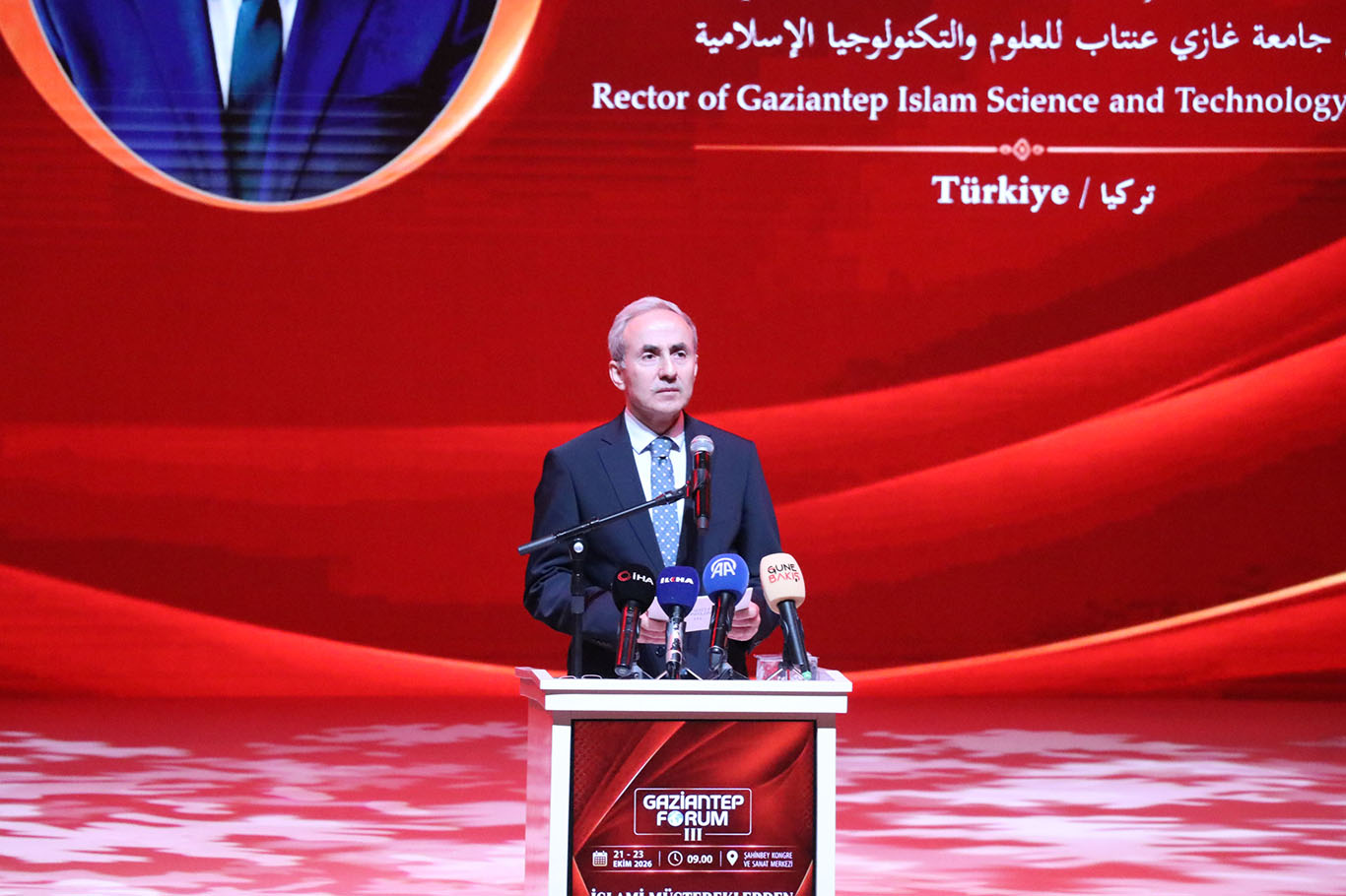 Gaziantep İslam Bilim ve Teknoloji Üniversitesi Rektörü Prof. Dr. Şehmus Demir