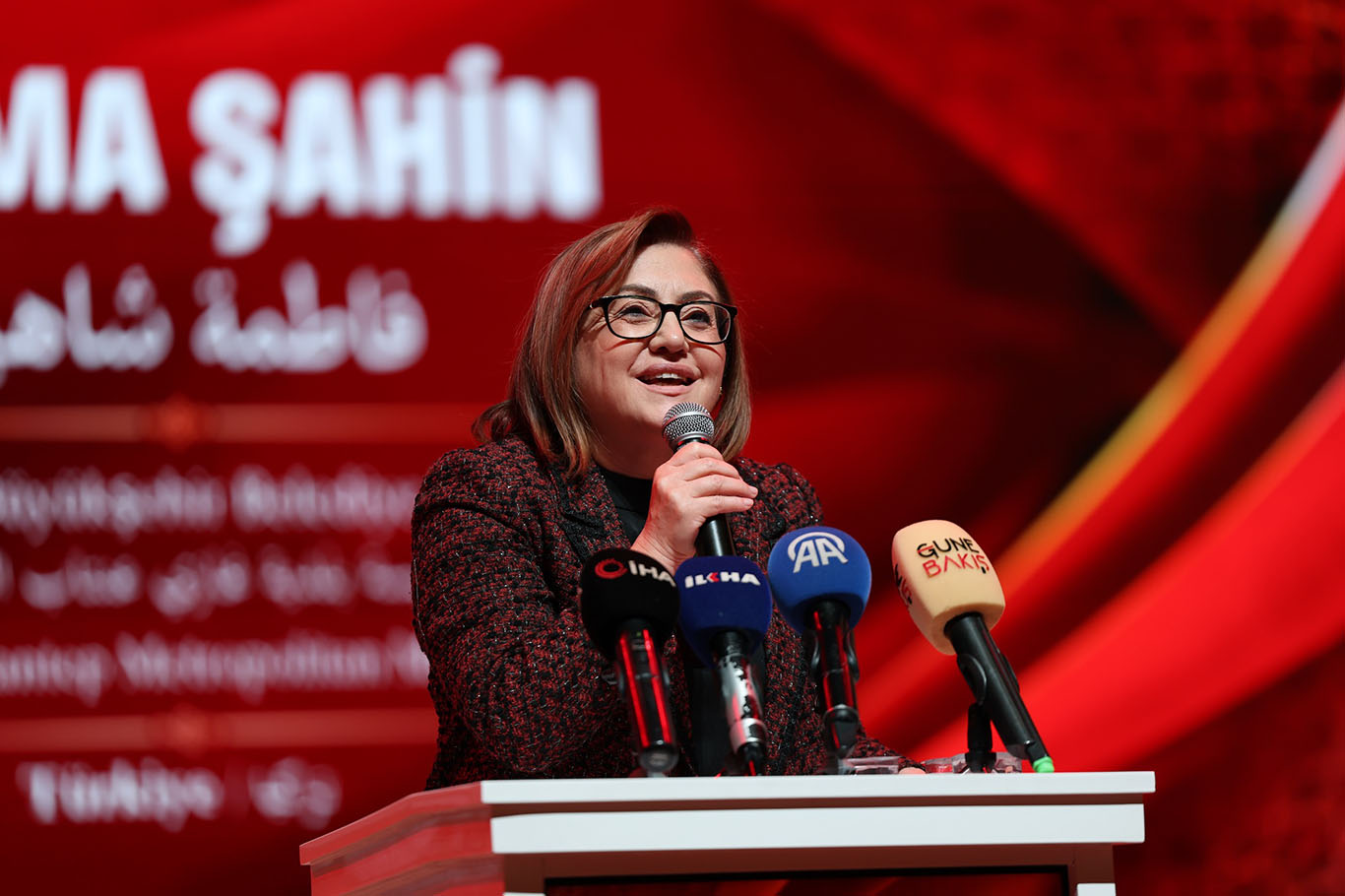  Gaziantep Büyükşehir Belediye Başkanı Fatma Şahin