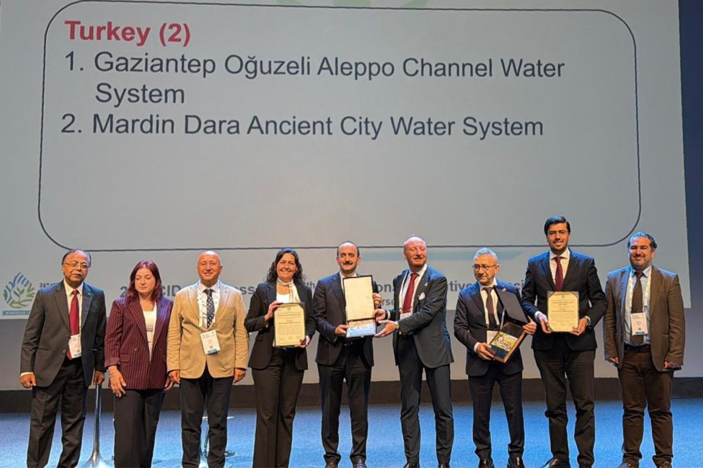 Two historic Turkish water systems receive international heritage award