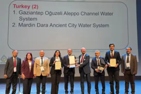Two historic Turkish water systems receive international heritage award