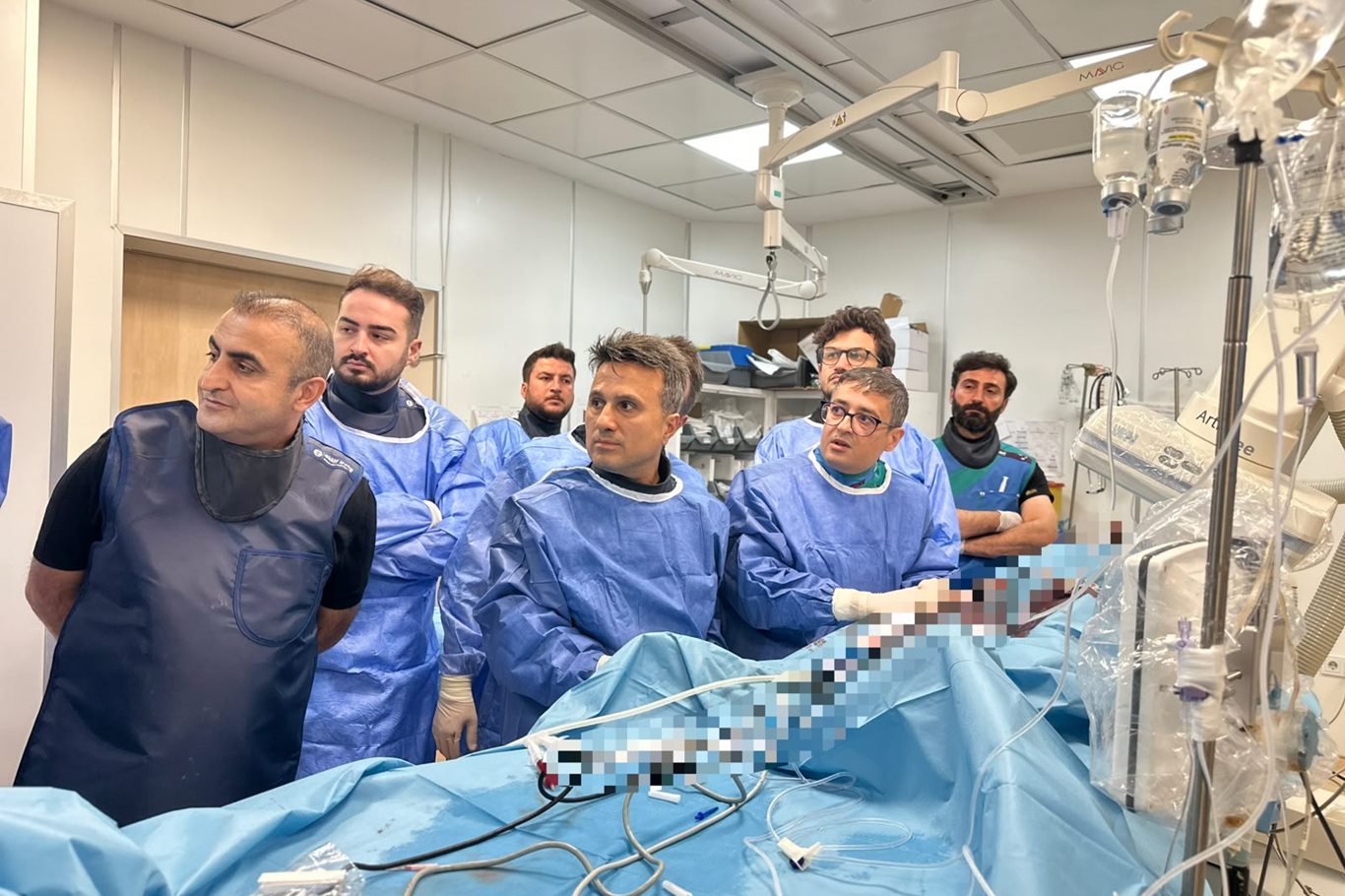 Siirt'te kalp ritim bozukluğu dondurma yöntemiyle tedavi edildi