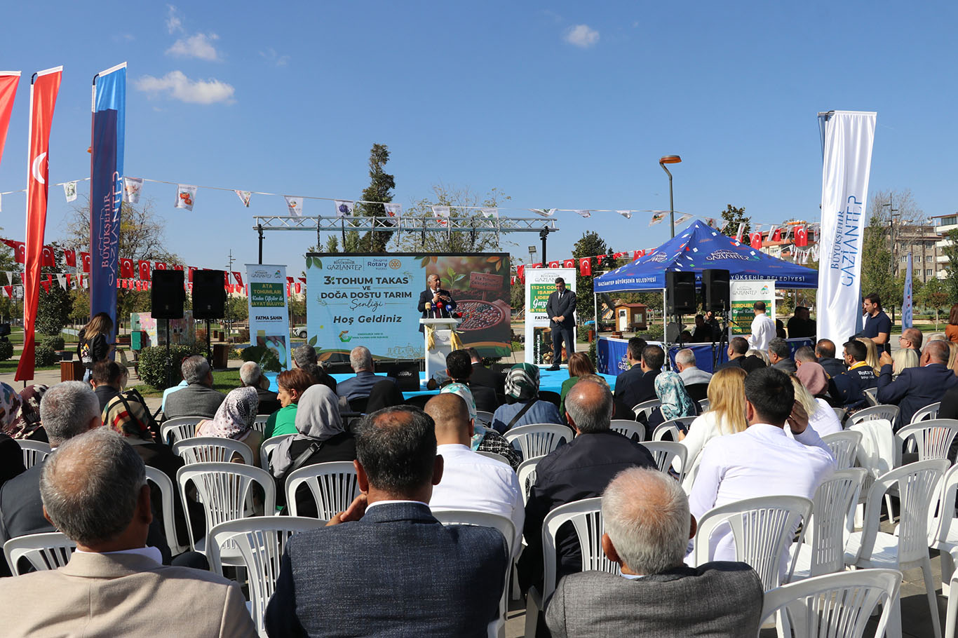 Gaziantep'te 3'üncü Geleneksel Tohum Takas ve Doğa Dostu Tarım Şenliği düzenlendi