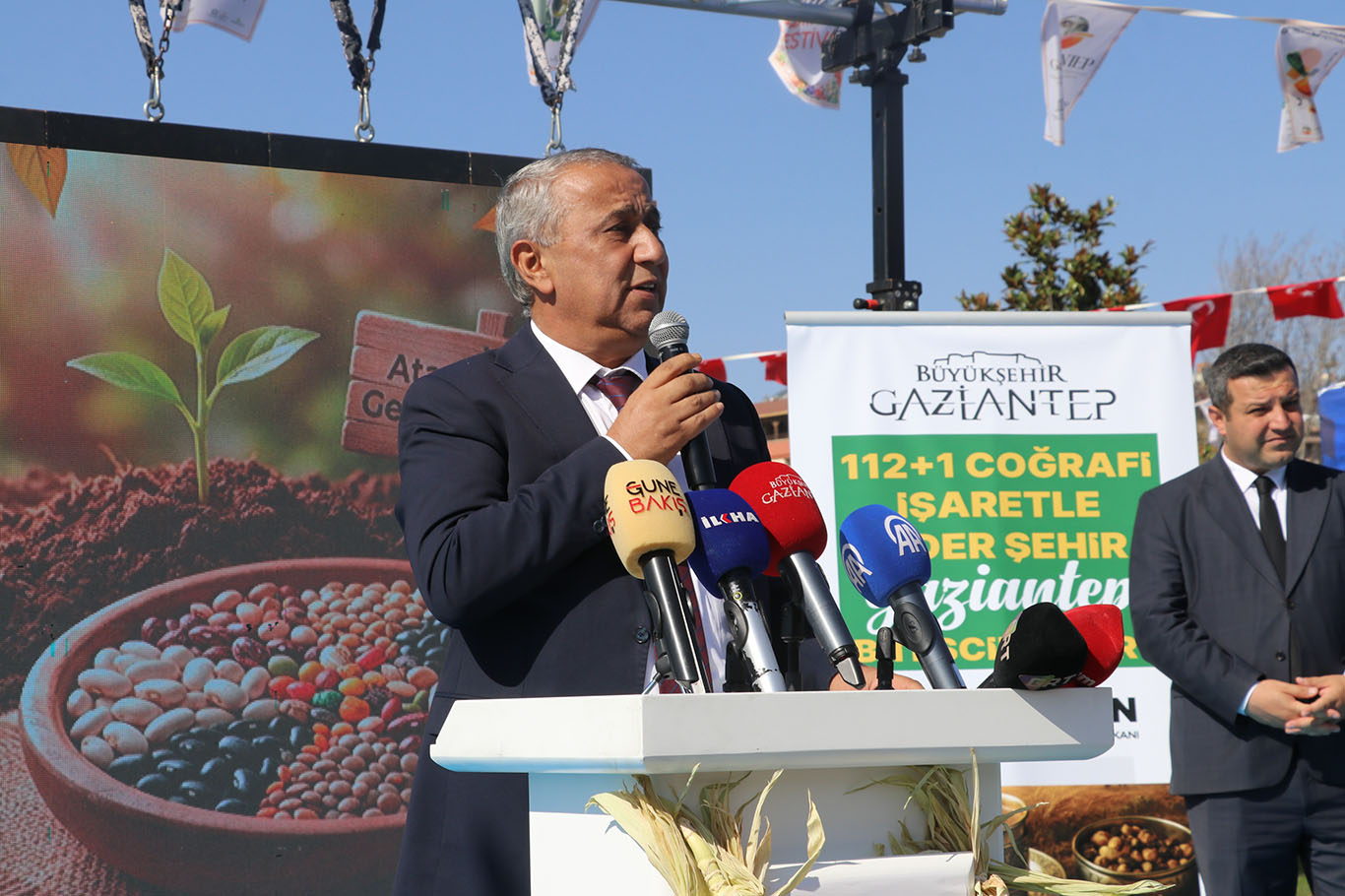 Gaziantep'te "3'üncü Geleneksel Tohum Takas ve Doğa Dostu Tarım Şenliği" düzenlendi