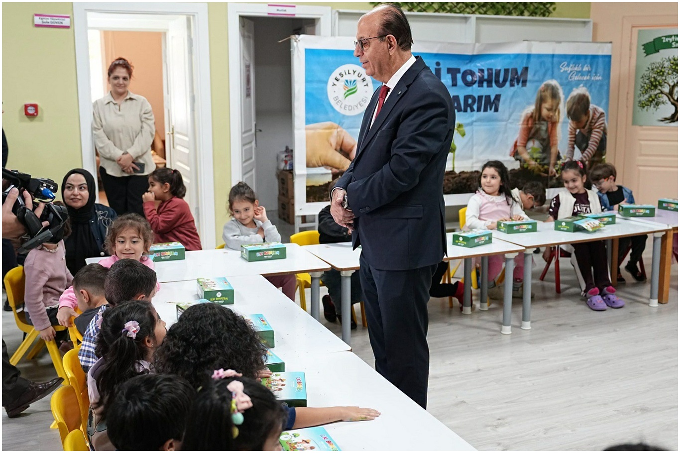 Belediye Başkanı Geçit: Güçlü bir tarımın temeli, bilinçli nesiller yetiştirmekten geçiyor