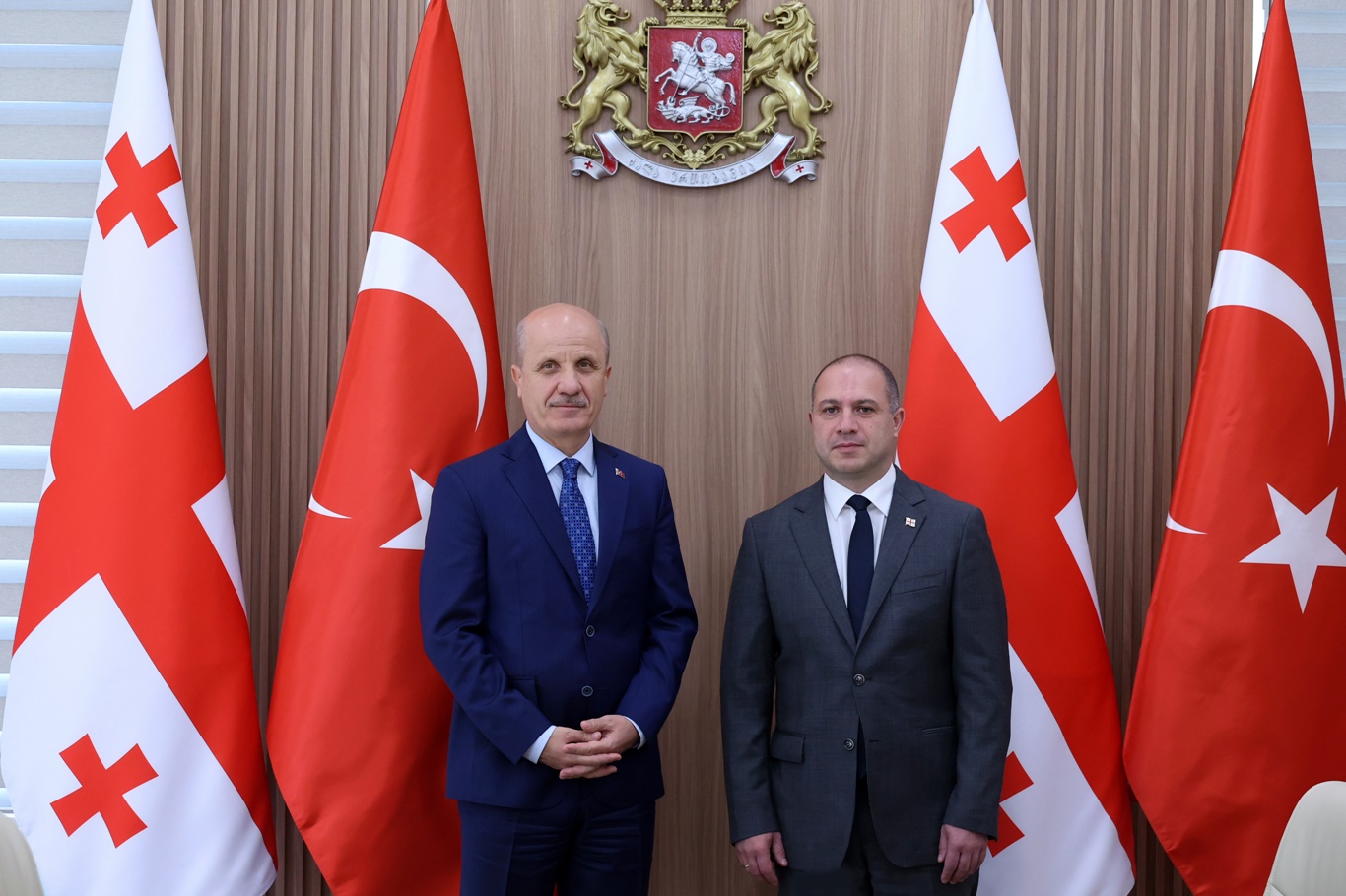 Yükseköğretim Kurulu Başkanı Erol Özvar ve Gürcistan Eğitim, Bilim ve Gençlik Bakanı Givi Mikanadze 