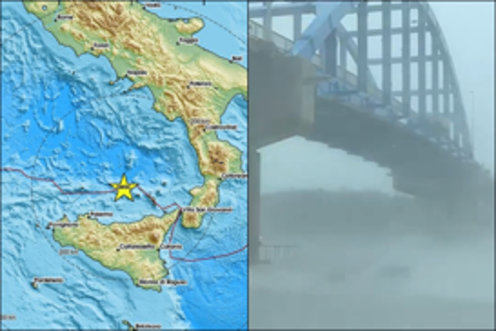 Sicilya Adası açıklarında depremler sonrası tsunami uyarısı yapıldı