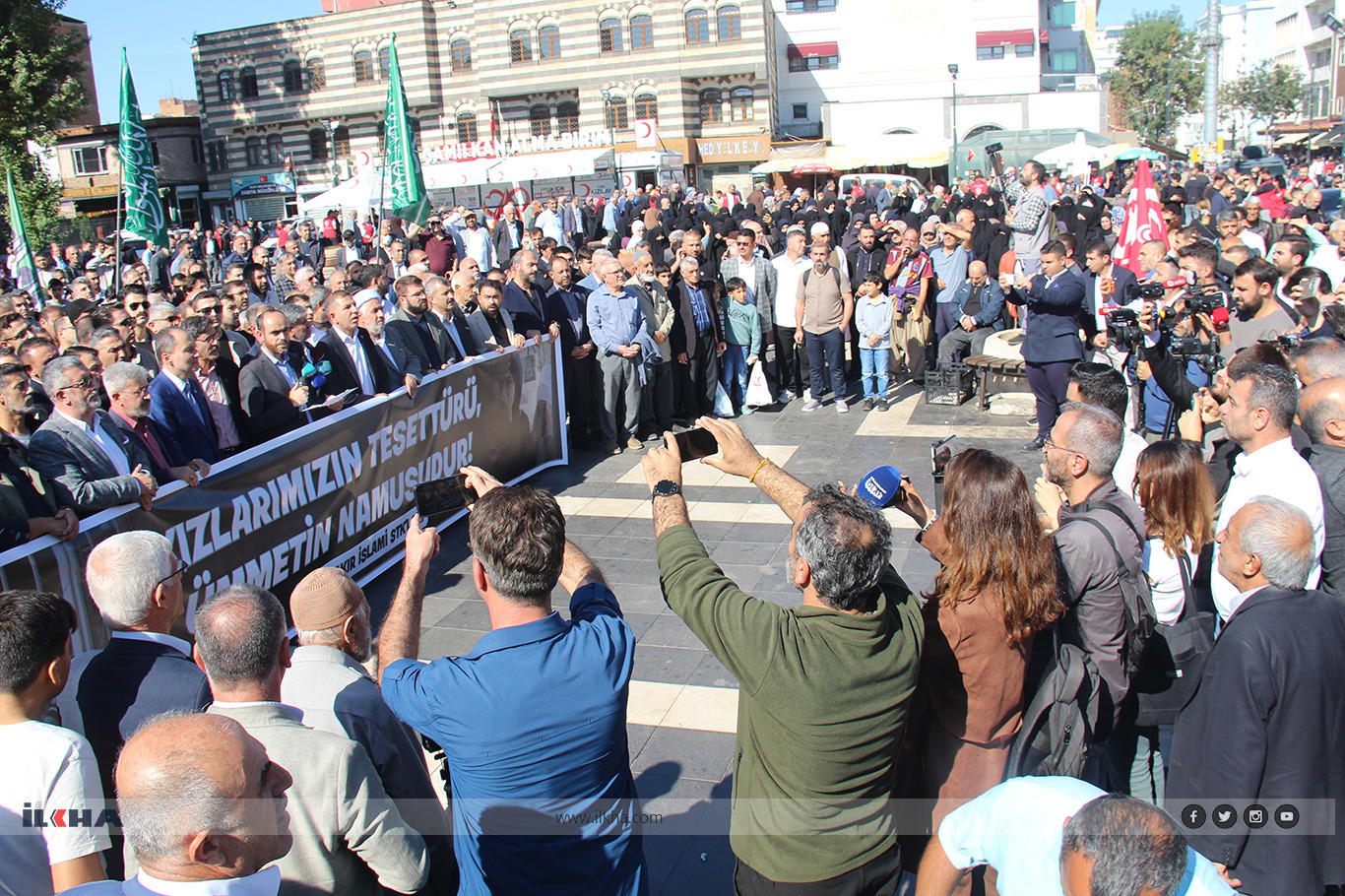 Islamic NGOs in Diyarbakır denounce hijab ban on female students in Azerbaijan