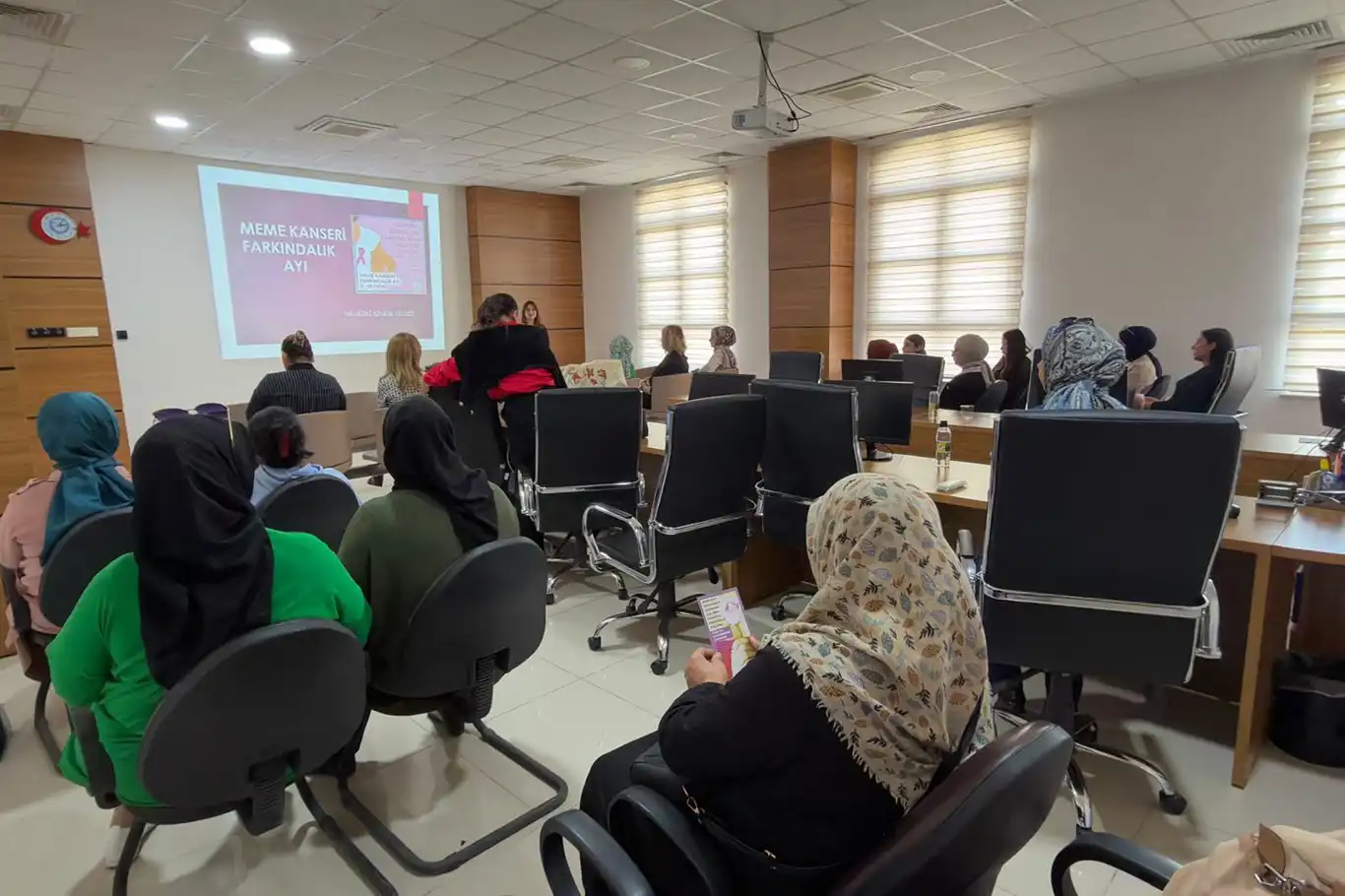 Siirt’te kadın personele yönelik kanser taraması yapıldı