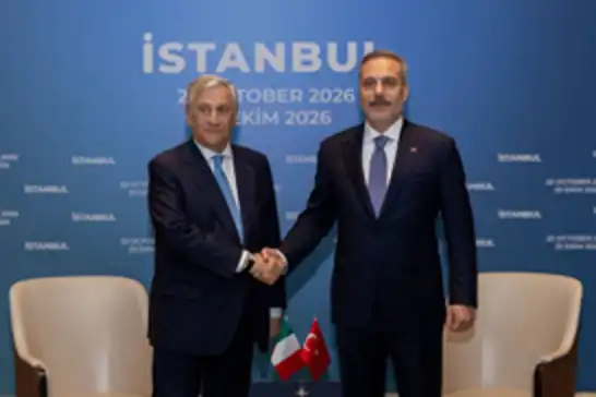 Bakan Fidan, İtalya Dışişleri Bakanı Tajani ile görüştü