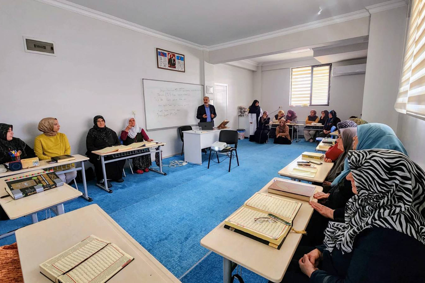 Kur'an kurslarında çevre ve israf bilinci seminerleri düzenlendi