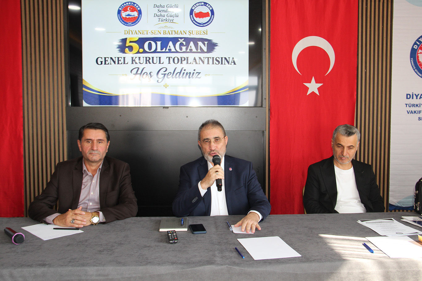 Diyanet-Sen Batman Şubesinin yeni başkanı Sütçü oldu 