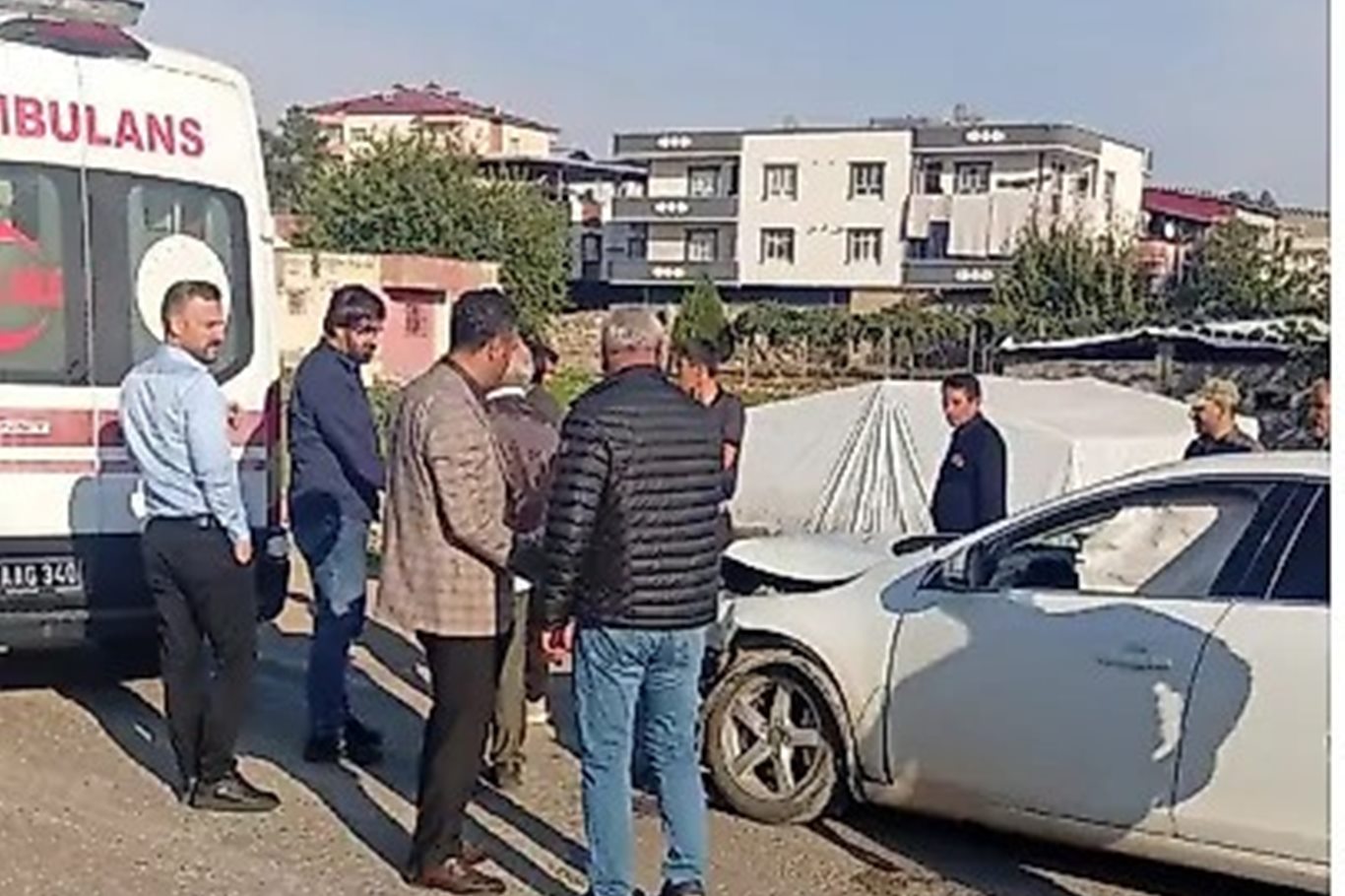 Kurtalan’da trafik kazası: 3 kişi yaralandı