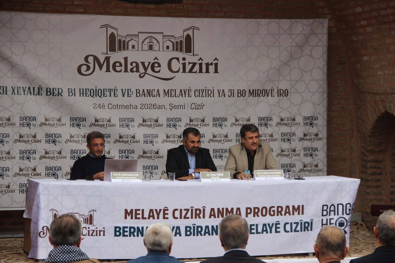 Mehmet Zahîr Ertekîn, li ser Melayê Cizîrî û evîna îlahî axivî