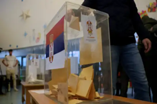 Serbia votes in tight election as Vucic faces student-led challenge