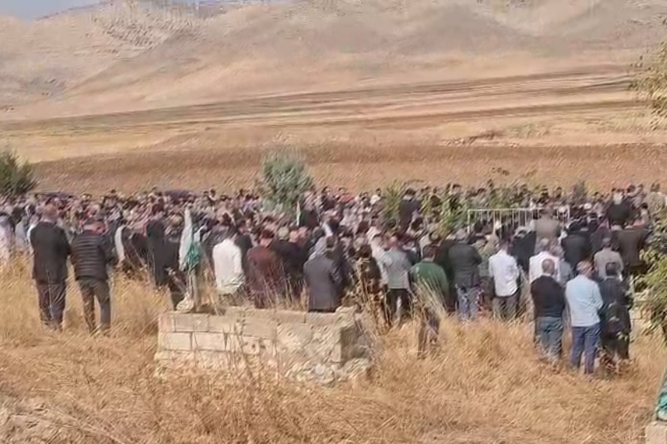 Mardin’de feci kazada ölen 6 kişi yan yana defnedildi