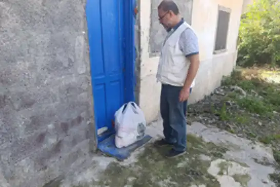 Umut Kervanı'ndan İskenderun’da ihtiyaç sahibi ailelere yardım
