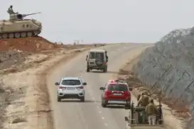 سوريا تغلق معبر نصيب الحدودي مع الأردن عقب الغارات الجوية