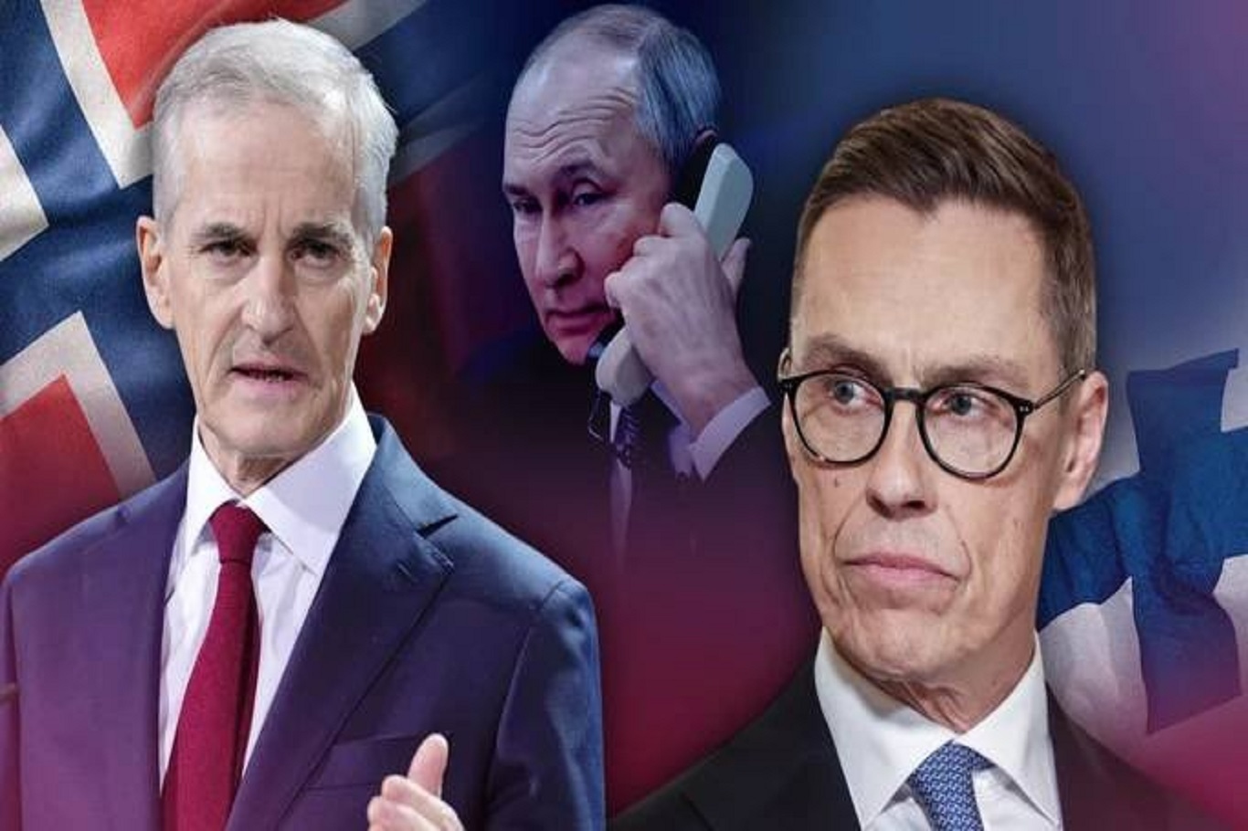 Finnish, Norwegian leaders hold talks with Putin in bid to end Ukraine war