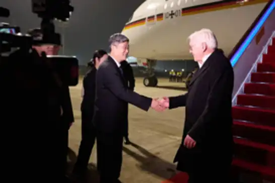 Almanya Cumhurbaşkanı Steinmeier 8 yıl sonra Çin'de