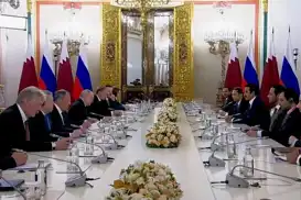 Putin, Qatar’s Emir discuss energy security, regional tensions in Moscow