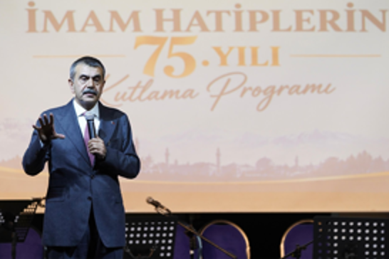 Bakan Tekin: İmam hatiplerden uluslararası projelerde derece yapan öğrenciler çıkıyor