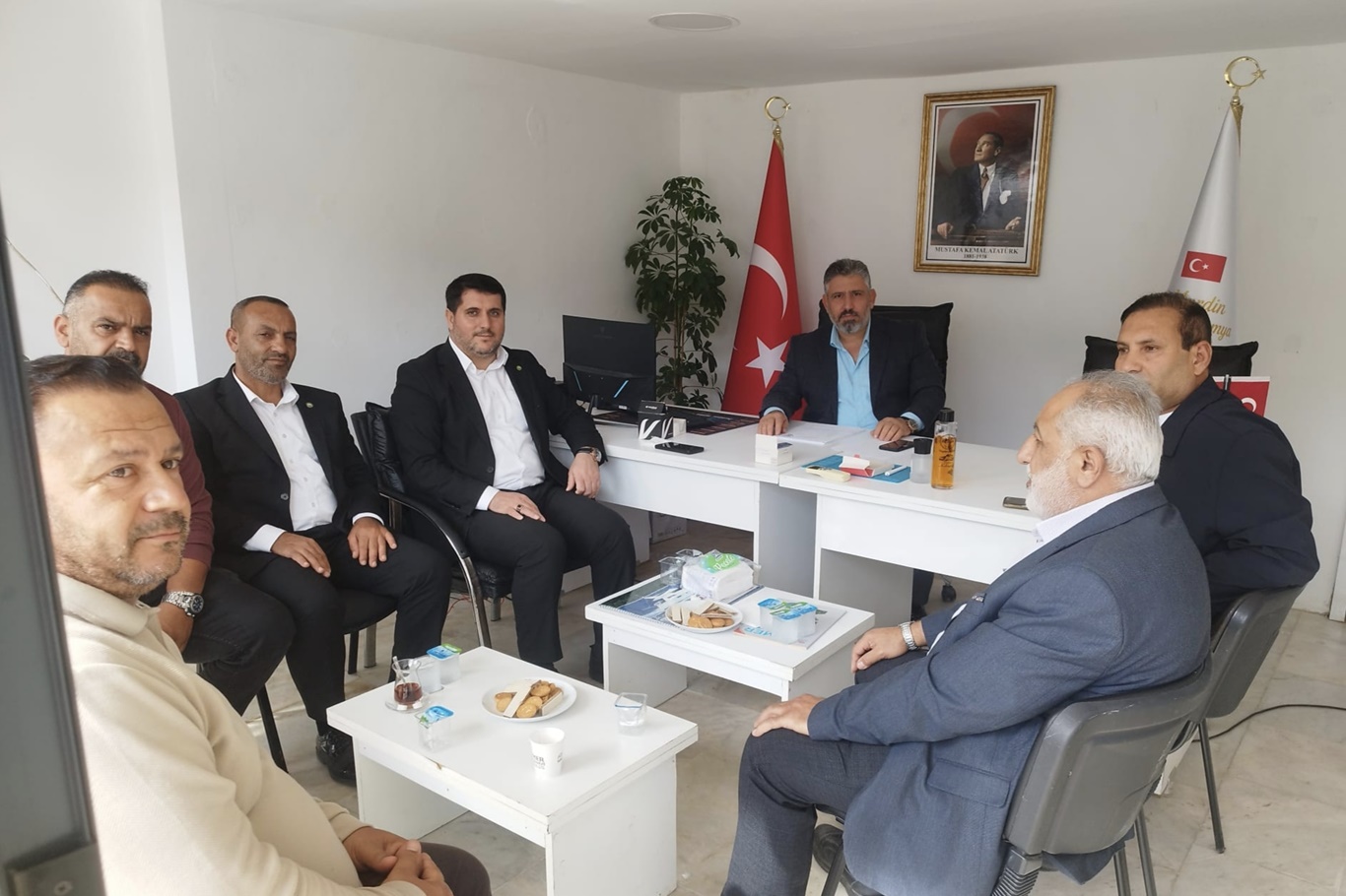 HÜDA PAR Antalya İl Başkanlığından Mardin Mezopotamya Derneği’ne ziyaret