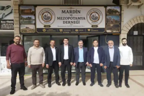 HÜDA PAR Antalya İl Başkanlığından Mardin Mezopotamya Derneği’ne ziyaret